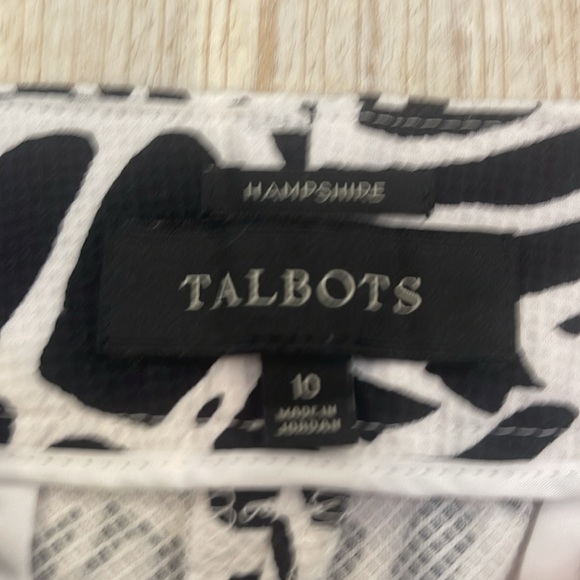 Talbots Tropical Print Pant - Picture 4 of 7